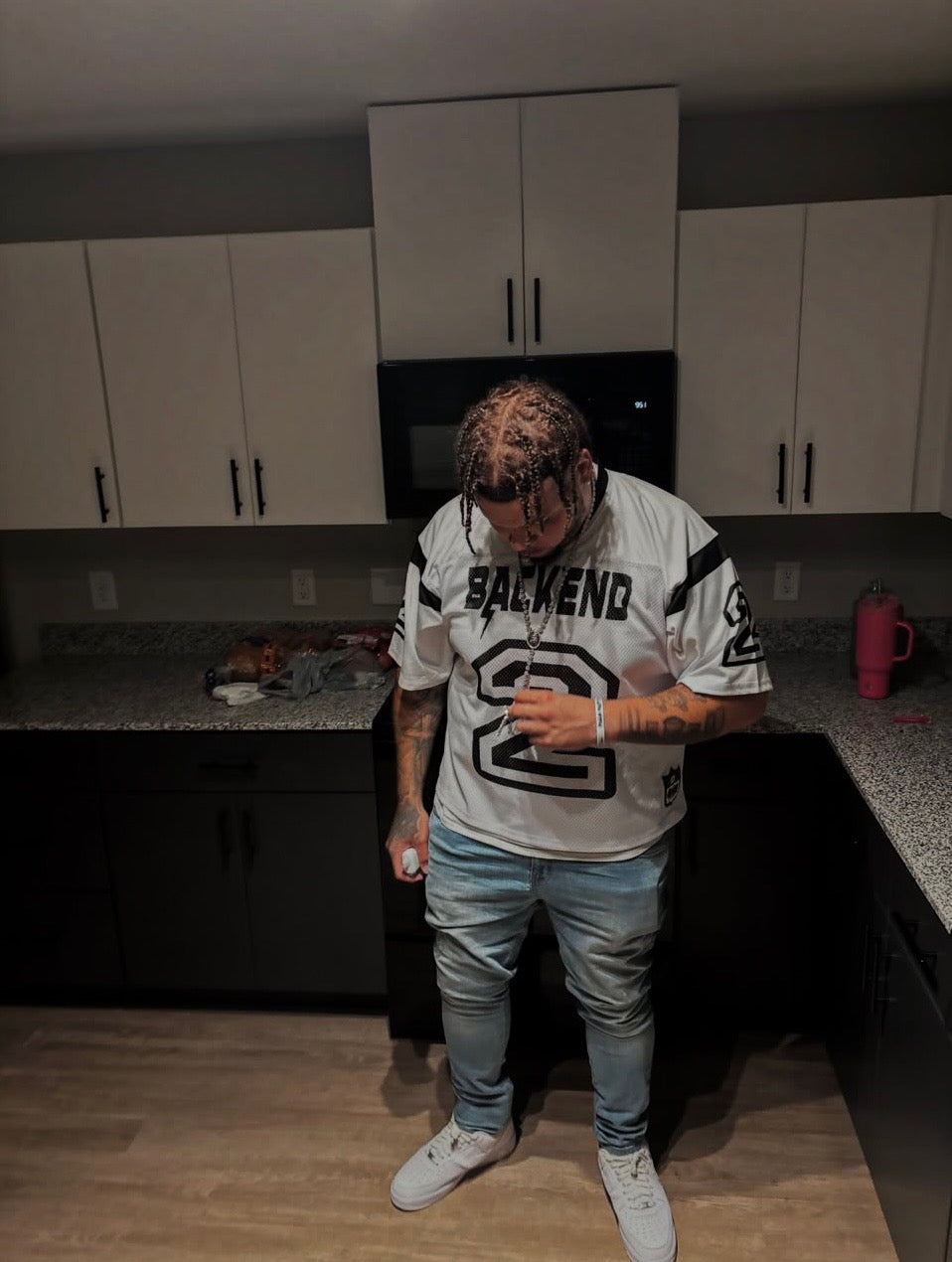 (2 Turnt) Cashlete Football Jersey